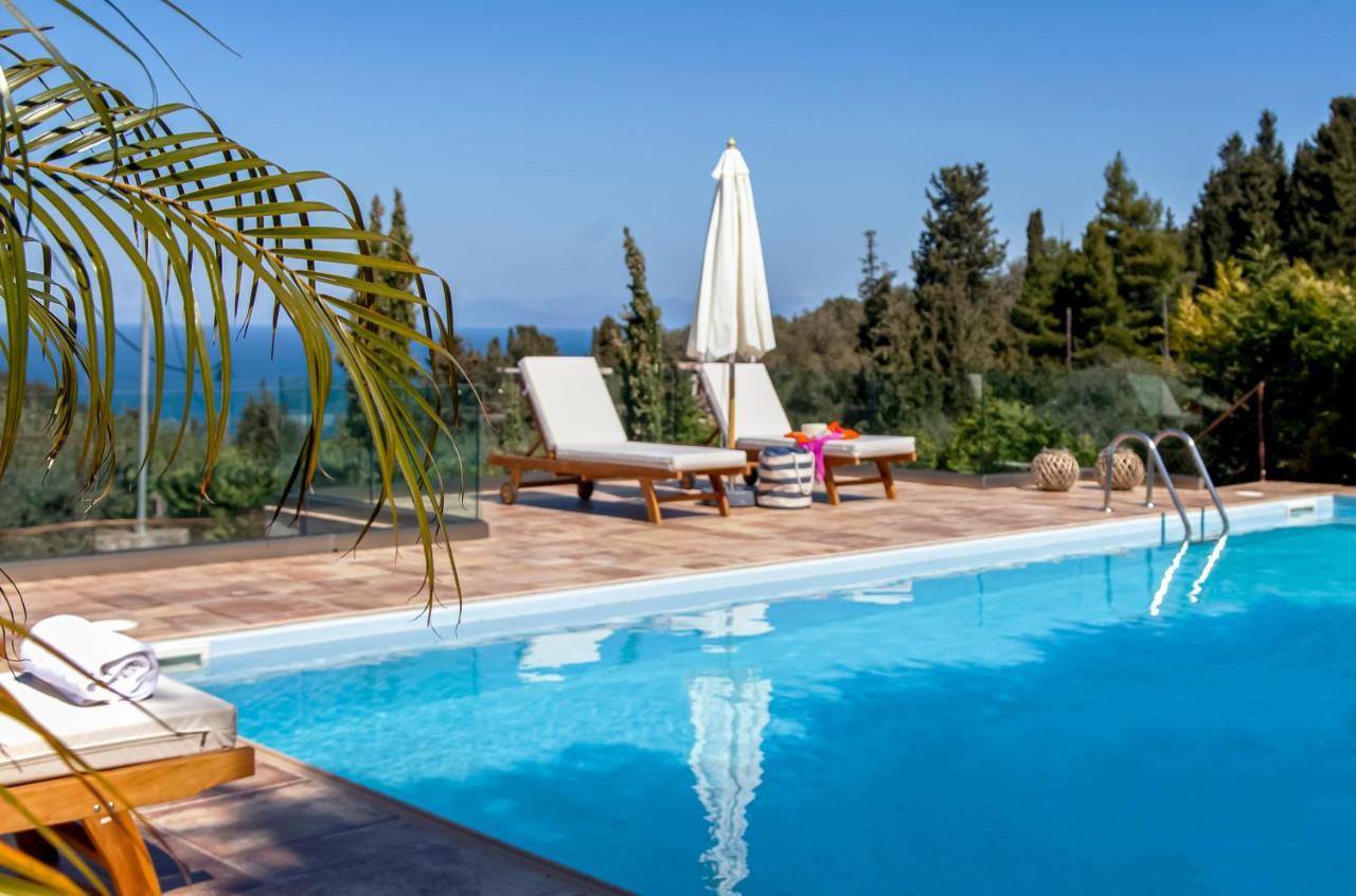 Villa Casa Azul With Private Pool Áyios Nikítas Eksteriør billede