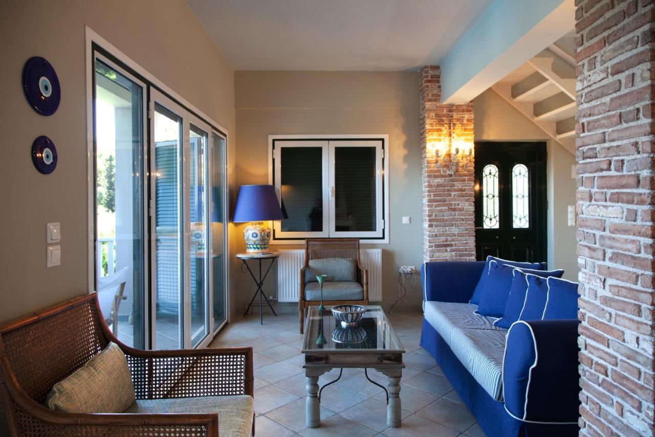 Villa Casa Azul With Private Pool Áyios Nikítas Eksteriør billede